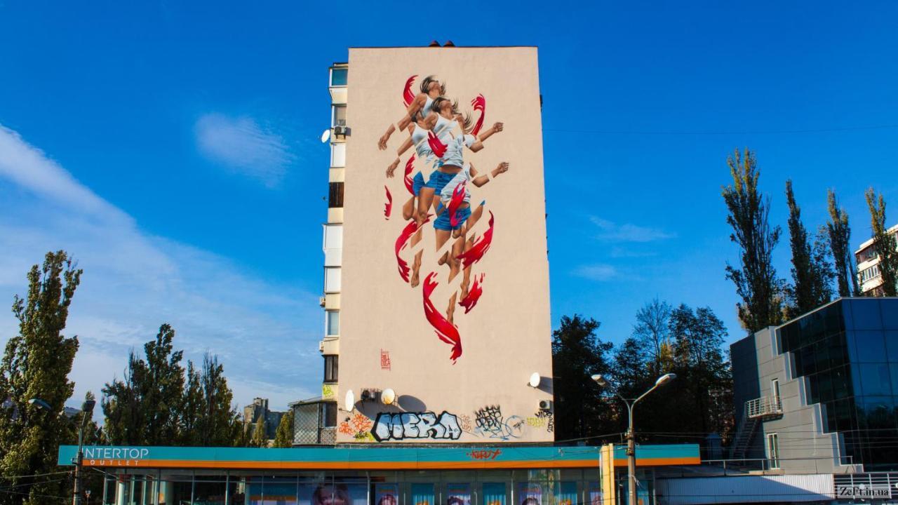 Шикарная 2К Квартира Большая Васильковская 145, Оушен Плаза Kiew Exterior foto